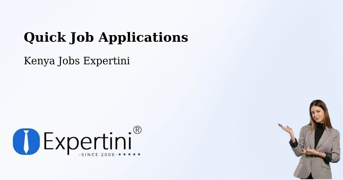 Quick Apply Feature – Limuru - Kenya Jobs Expertini